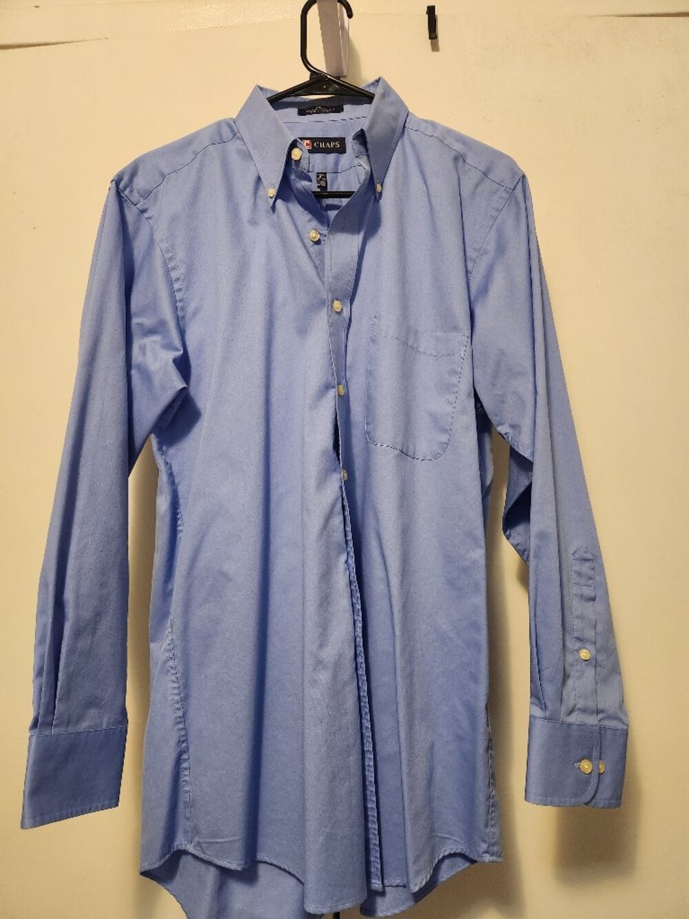 Chaps 15"-15½" Blue Dress Shirt